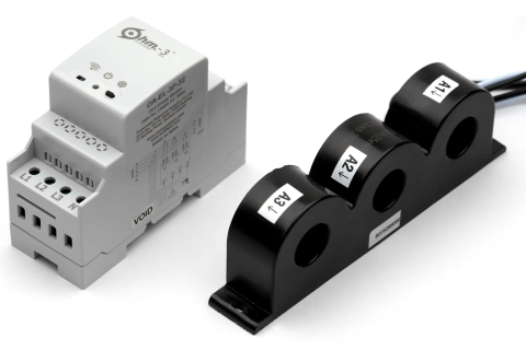 Ohm Assistant (3rd Gen) for 3 Phase Power - Electricity Activity Tracker - 100 AMP- Standard CT